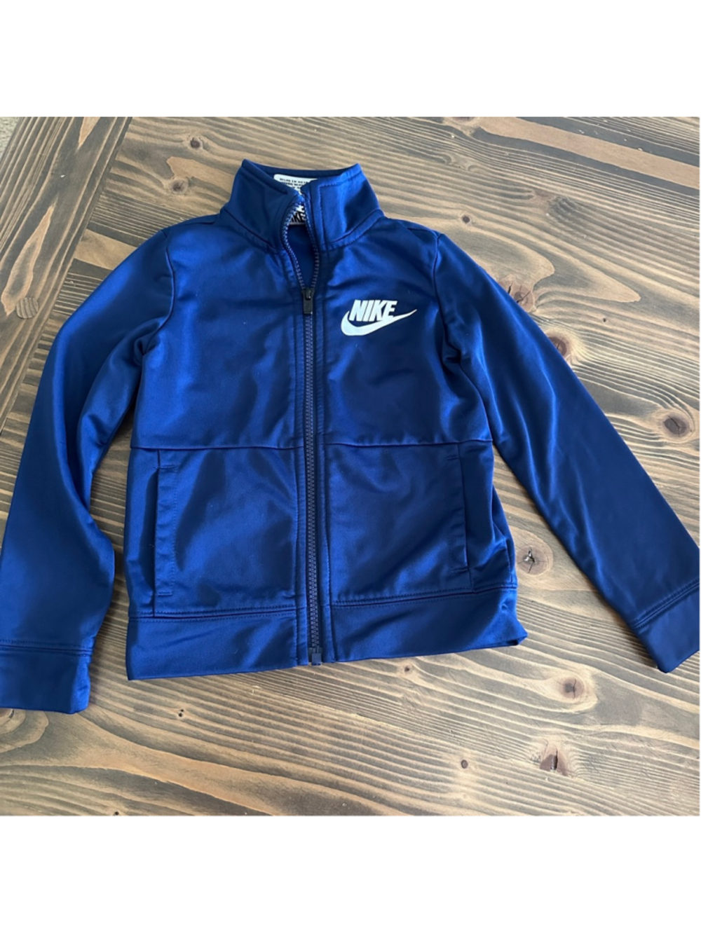 Nike Toddler Track Jacket Bundle 4T Red Blue Full Zip Athletic Set - Picture 8 of 12